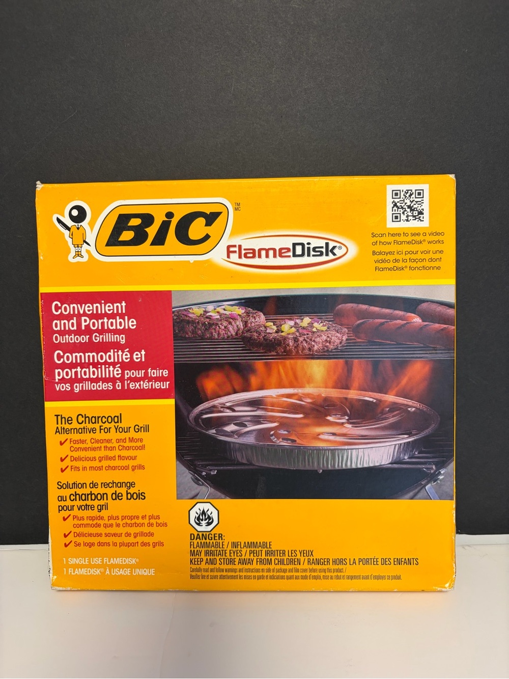 BIC FlamDisk packaging